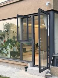 Thermische onderbreking aluminium deuren